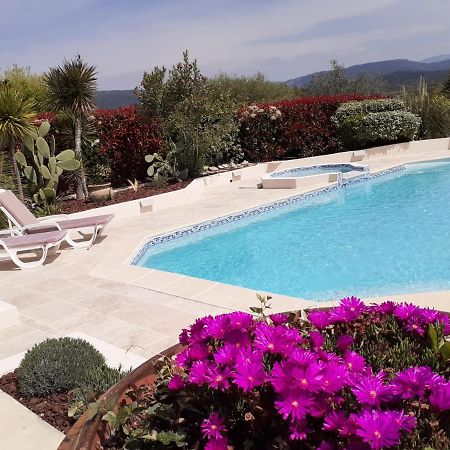 Gite Provencal Independant Avec Piscine Chauffee : Le Suy Bien Flayosc Exterior foto