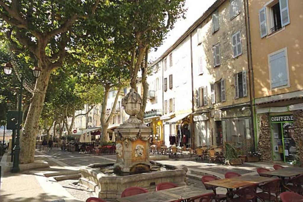 Gite Provencal Independant Avec Piscine Chauffee : Le Suy Bien Flayosc Exterior foto