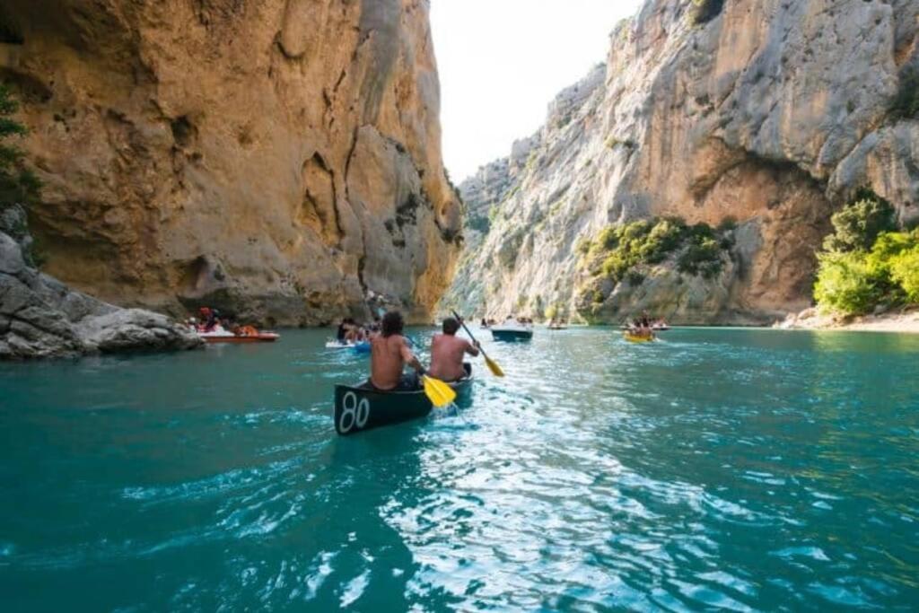 Gite Provencal Independant Avec Piscine Chauffee : Le Suy Bien Flayosc Exterior foto