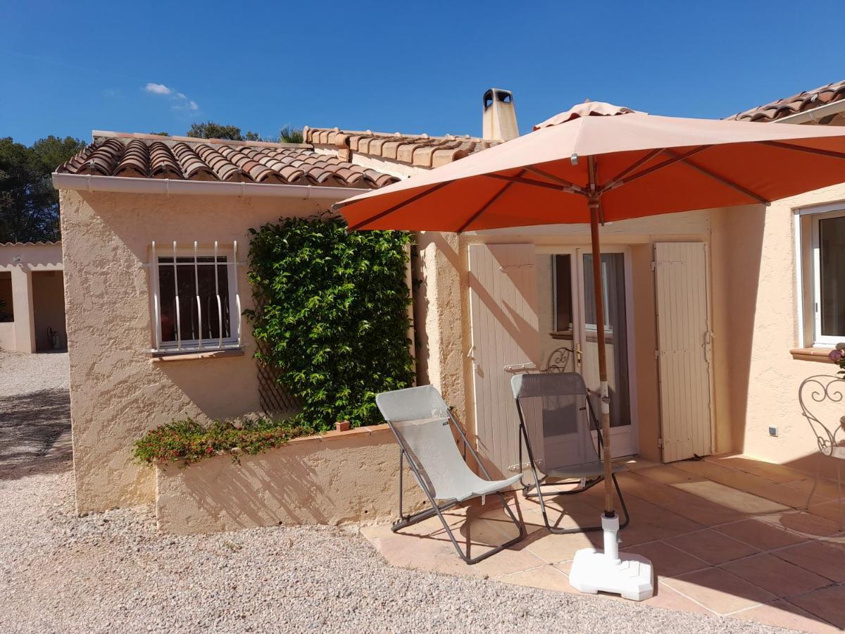 Gite Provencal Independant Avec Piscine Chauffee : Le Suy Bien Flayosc Exterior foto