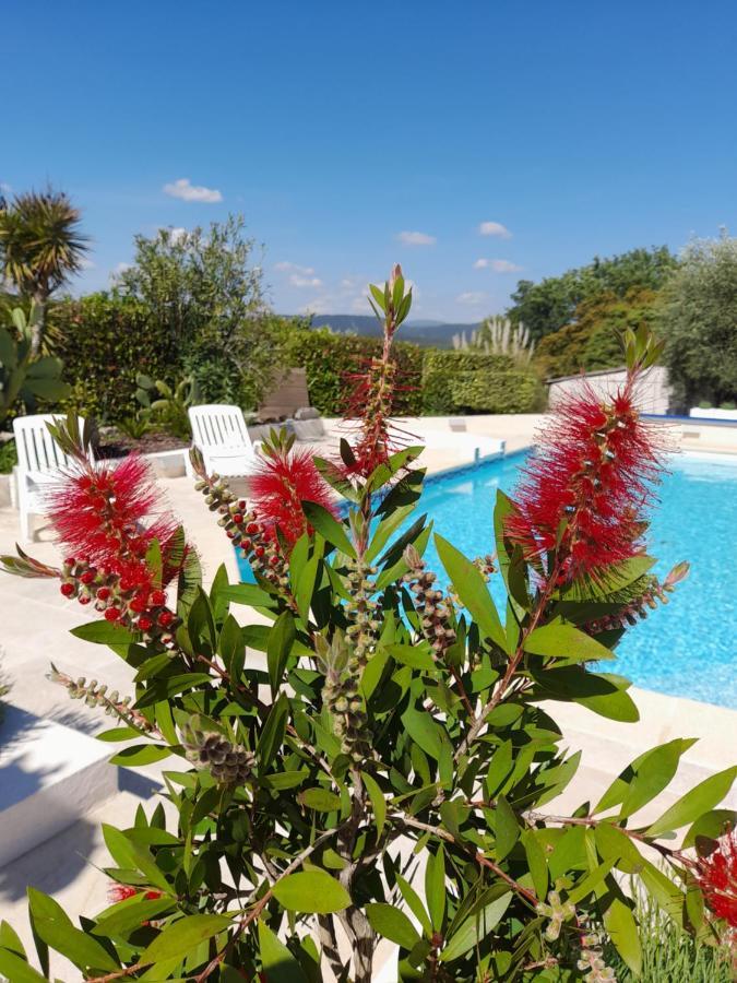 Gite Provencal Independant Avec Piscine Chauffee : Le Suy Bien Flayosc Exterior foto