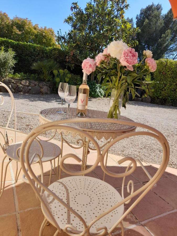 Gite Provencal Independant Avec Piscine Chauffee : Le Suy Bien Flayosc Exterior foto